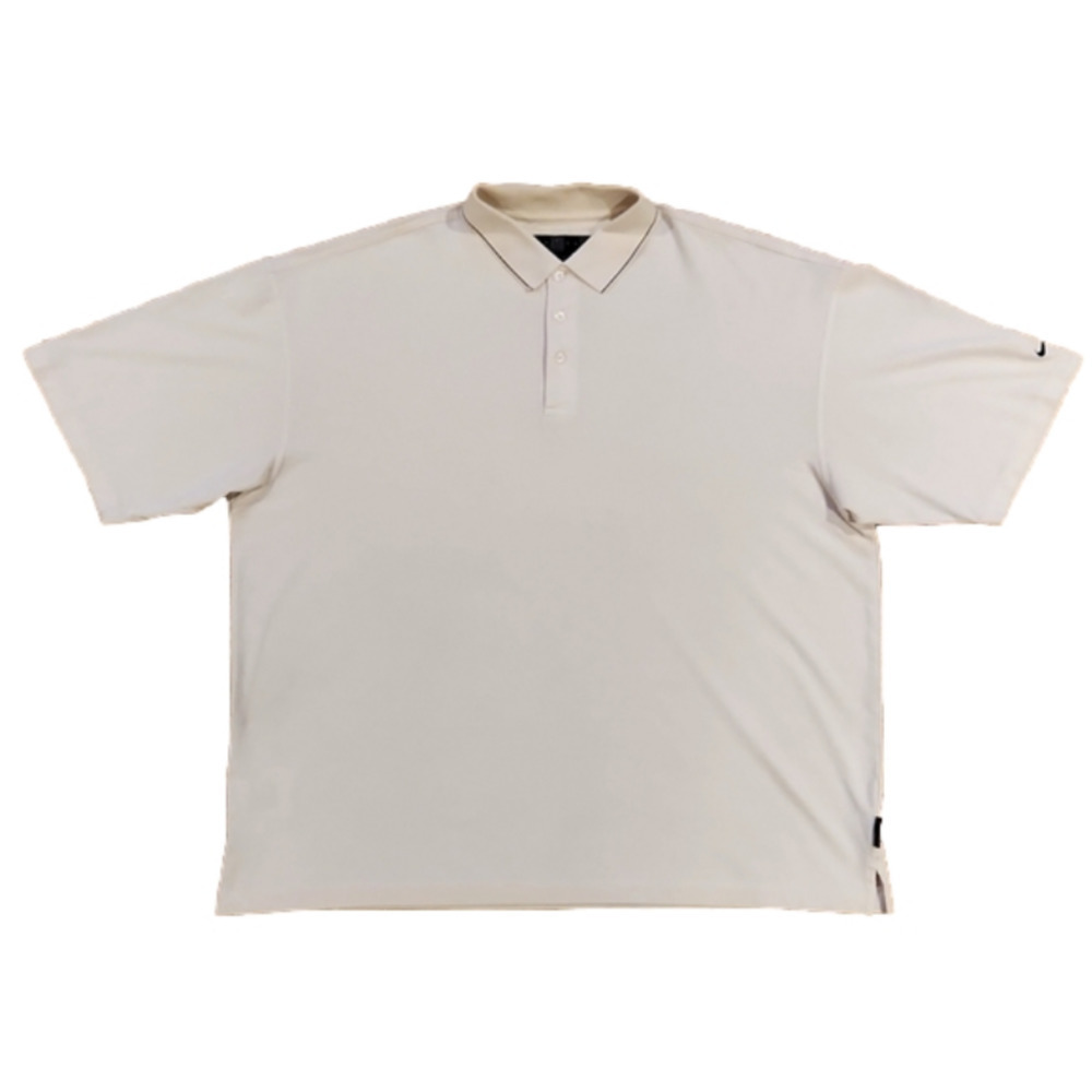 3/$20 Nike Golf Dri-Fit White Athletic Polo Shirt